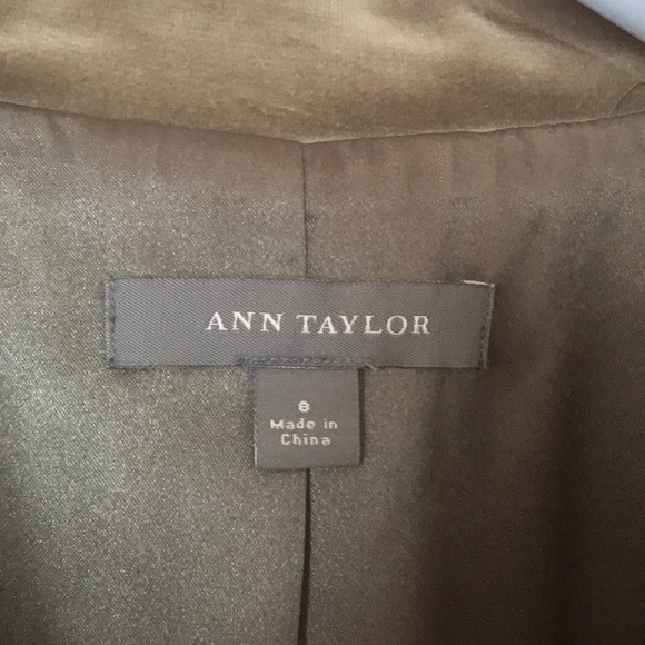 Ann Taylor velveteen blazer - Picture 2 of 5